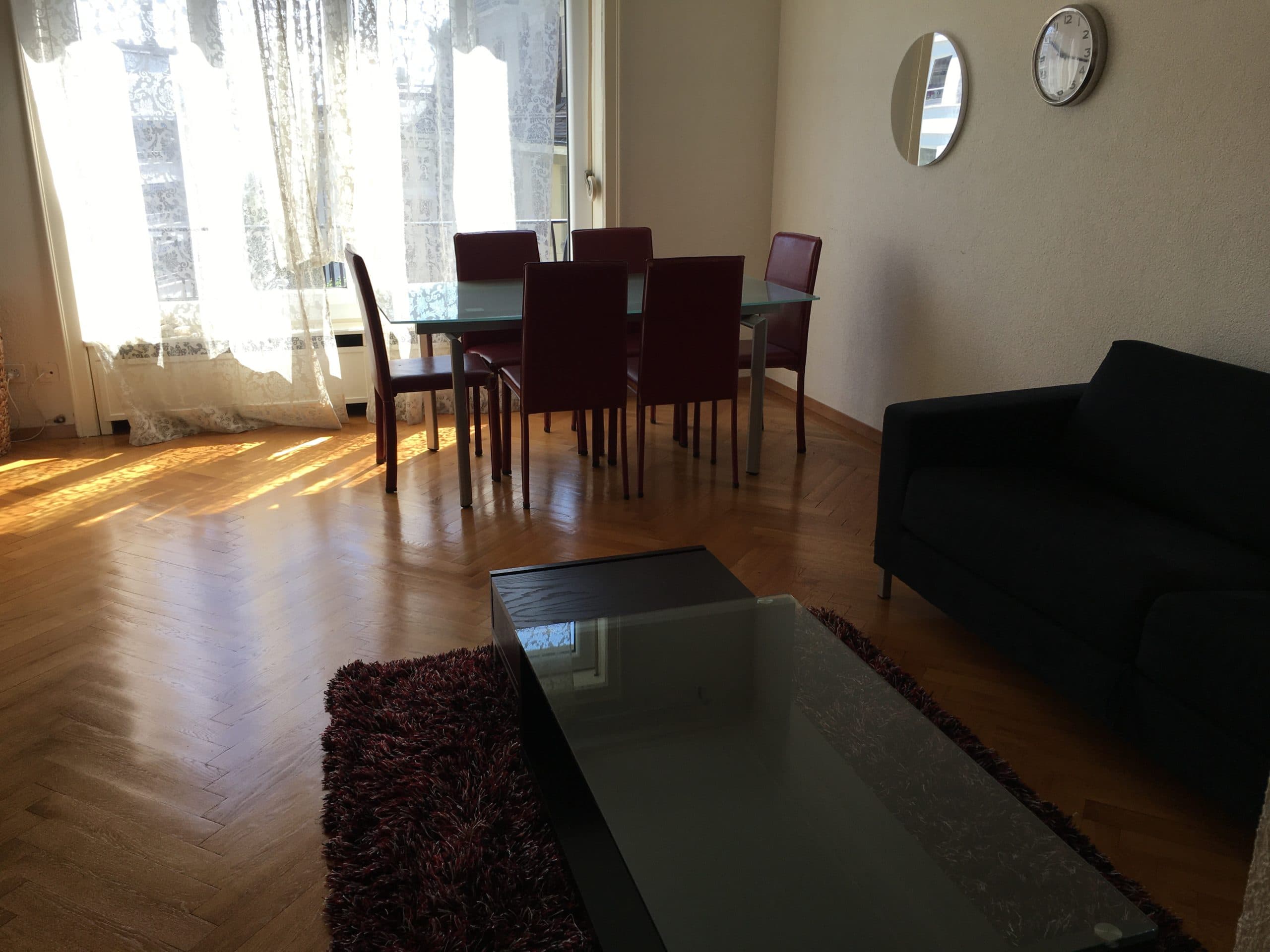 Fully furnished apartment — city centre & train station