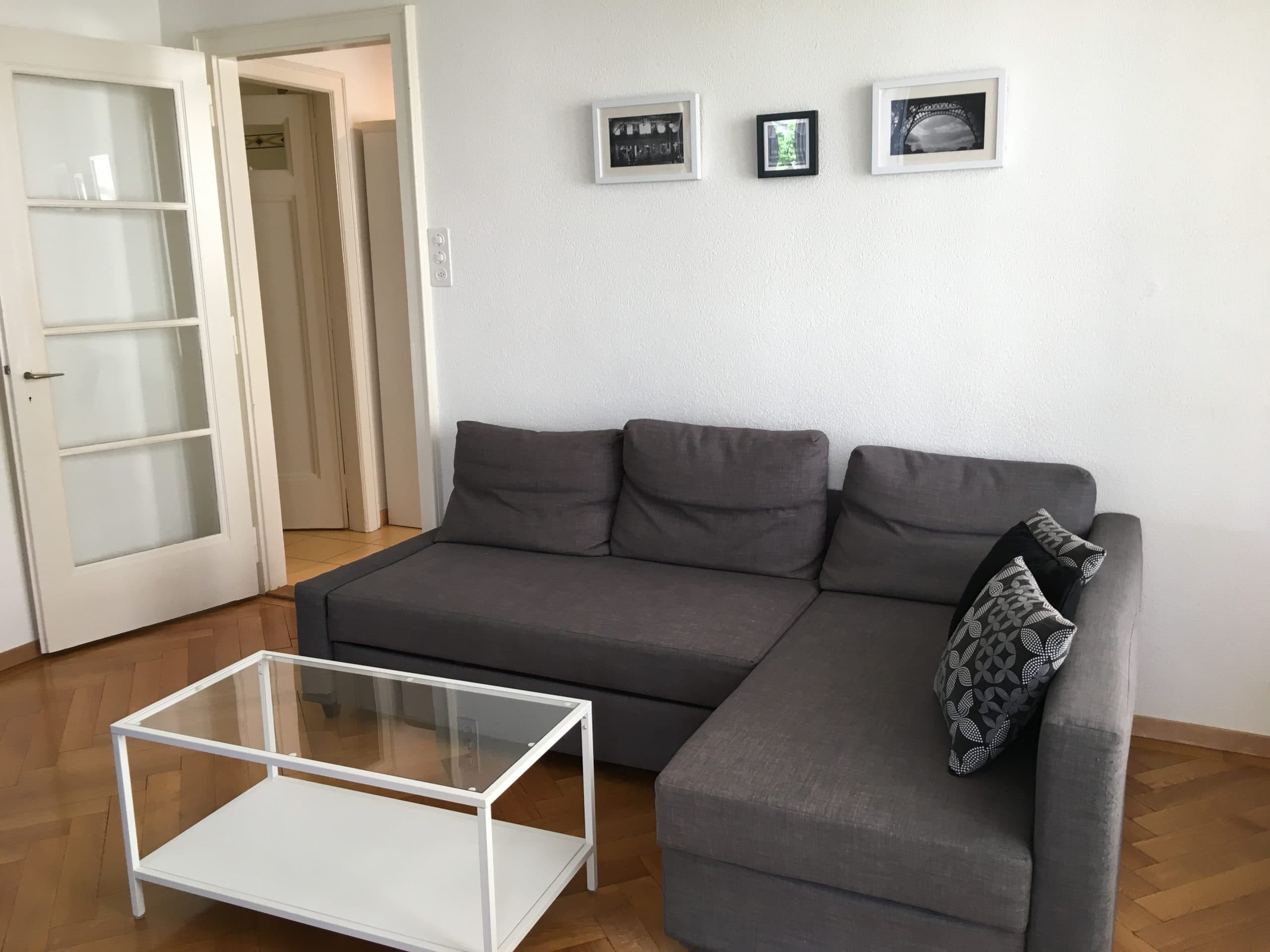 Bright studio — lake view & central