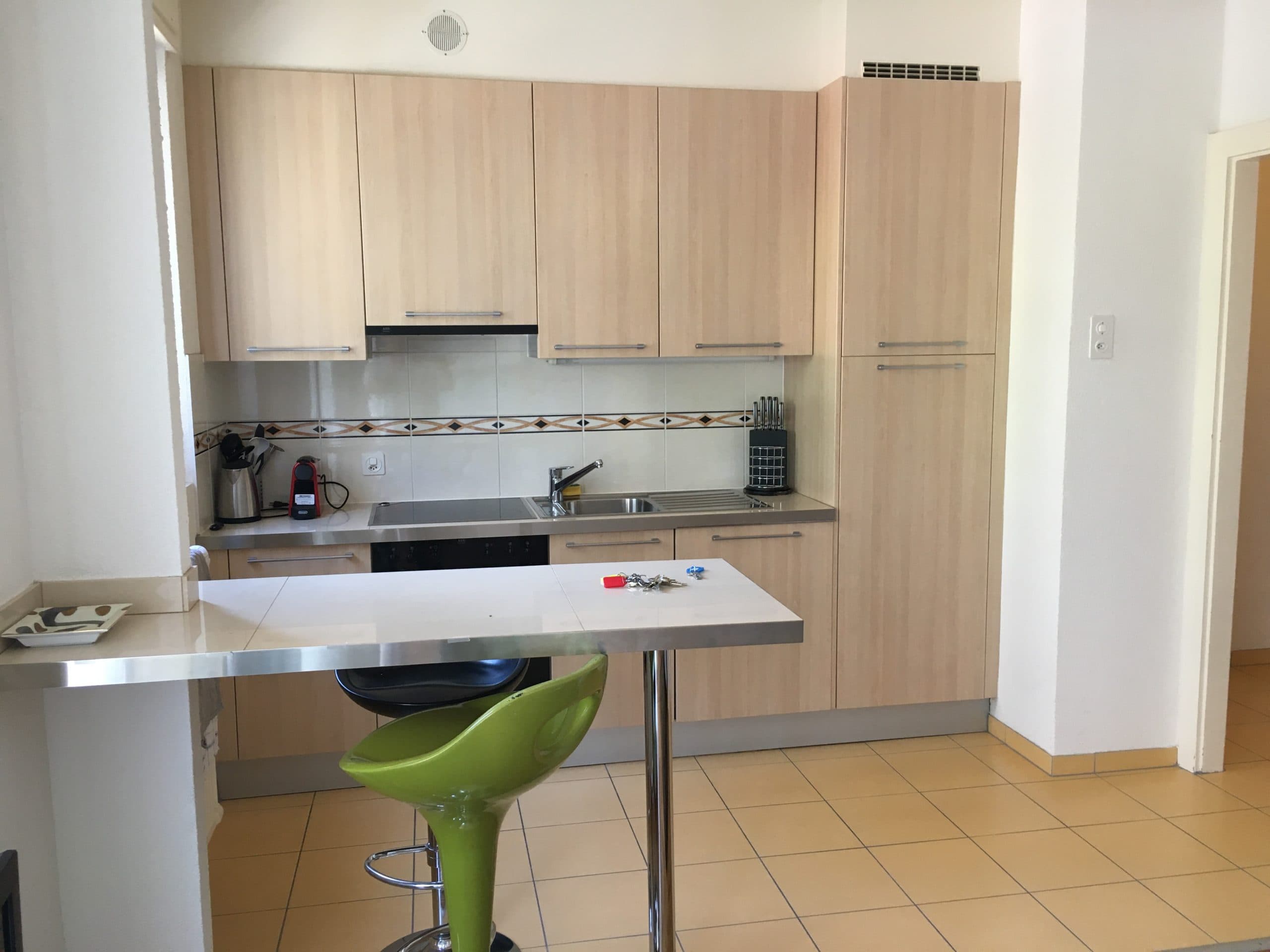 Bright studio with lake view, 1.5 rooms