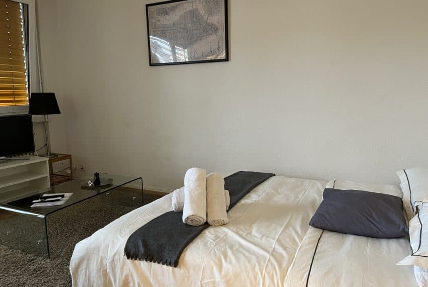 Central flat – 3 min to train & walk to lake